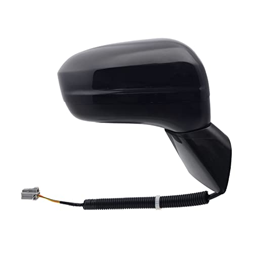 Jumbo Auto Parts Replacement New Door Mirror For Honda Civic 2014 To 2015 Right Passenger Side Without Heat And Without Side View Camera For Sedan Models Paint To Match Cover HO1321282 76208TR4C01