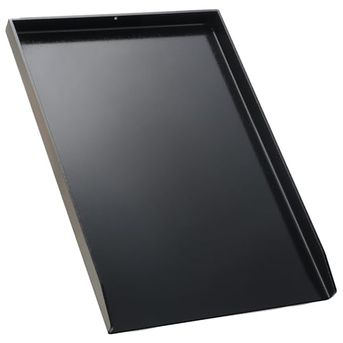 Onlyfire 44 × 30 cm Plaque de Cuisson en Céramique pour Barbecue - Plat Plancha Universelle avec Revêtement Céramique - Plaque Plancha Antiadhésive pour Barbecue - Lavable au Lave-vaisselle