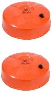 2-Pack Halloween Pumpkin Strobe Light LED 3 Lite Strobe Battery Operated