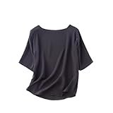 chemisier en soie naturelle Caractéristiques : cette chemise pour femme dispose d'une silhouette bien ajustée et d'une coupe flatteuse pour améliorer votre silhouette naturelle