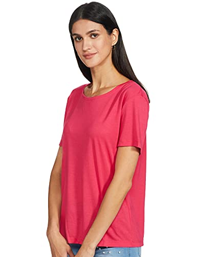 Image of Marks & Spencer Women's Regular T-Shirt (T41 8916K Cerise 4XL)