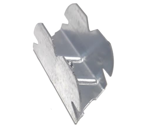 SEMIN Cavaliers Pivots – Bride de Fourrure pour Faux Plafond – Boîte de 100 Pièces – Acier Galvanisé Haute Résistance – Compatible Fourrures 45 & 47 – Fixation Tige Filetée Placo – vue 7