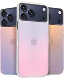 【Protection supérieure】 L'étui de l'iPhone 17 Pro est 1 mm plus haut que l'écran, les bords surélevés protègent l'appareil photo et l'écran des rayures et des chutes. Les quatre coins présentent une conception antichoc unique qui absorbe et disperse les chocs, protégeant ainsi votre téléphone plus efficacement.