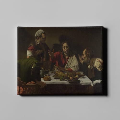 Caravaggio Souper à Emmaüs Toile Galerie une émotion artistique unique