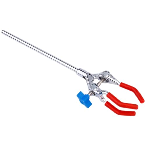 Clip à trois bouches en acier inoxydable pour stand de laboratoire