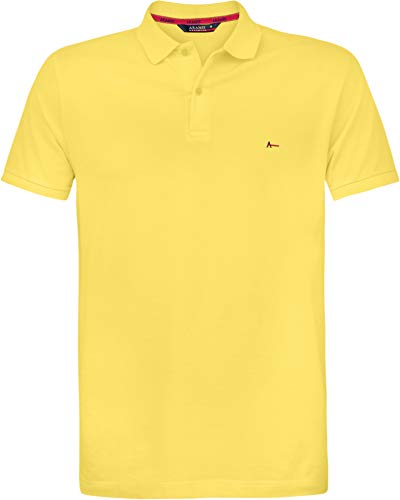 Aramis Camisa Polo Básica Piquê, Masculino, Amarelo Claro, M