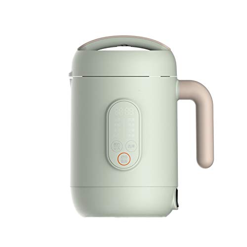 FZZDP La leche de soja fabricante del hogar mini Olla Multi Funciones Alimentos Blender conveniente Hot Pot mezcladora de alimentos (Color : Gr�n)