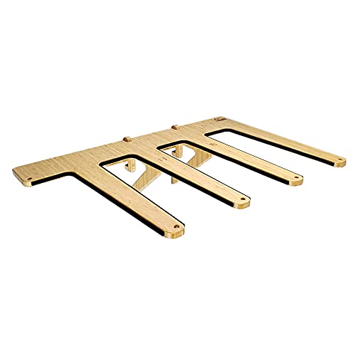 Bamboo Paddleboard Rack - 4 Sups Or Surfboards - Indoor Vertical Wall Paddleboard Storagegrassracks (4 Boards, Bamboo) #TOP1
