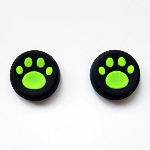 Image of Silicone Thumb Stick Grips Cap Cover Joystick Thumbsticks Caps for PS4 Xbox ONE Xbox 360 PS3 PS2 Cat Dog Paw (C)