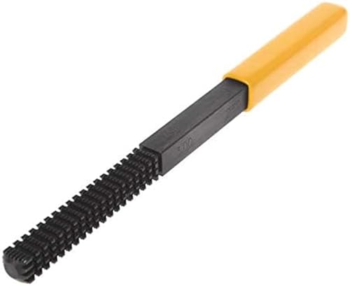 MotorMinds Lima Reparación Roscas Externas, Herramienta Restauración Alambre Negro Acero con Paso Métrico de 0,75 a 3,0 Mm con Desmontable para Roscas para Zurdos y Diestros