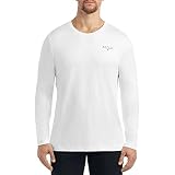 Hurley Men's Long Sleeve Sunshirt in White, XXL