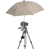 Stativschirm mit 360°-Klemme, Allwetter-Studio & Outdoor-Fotografie, Filmen, Beobachtung (Weiß)