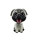 Produktbild MOPOIN Wackeldackel, Wackelhund Sitzende Haltung, Schüttelt den Kopf Wackeldackel Klein für Car Dashboard Table Decoration Pug