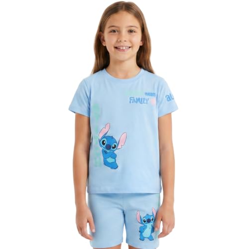 Image of Disney Lilo & Stitch Girls T-Shirt & Shorts Set, Sizes 4-16