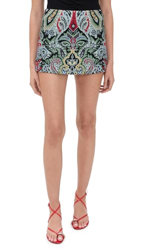 alice + olivia Women's Mace High Rise Mini Skort