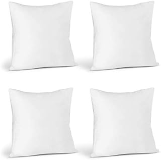 Utopia Bedding Throw Pillows Insert (Pack of 4, White) - 18 x 18