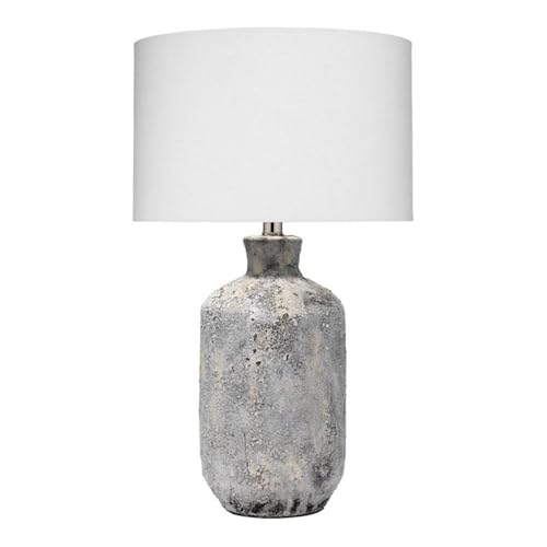 Eden Home 24.5" H x 14" W 1-Light Coastal/Transitional Ceramic