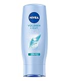 NIVEA Volumen & Kraft pH-Balance Spülung, Volumen Conditioner mit Bambusextrakt, Haarspülung für sichtbares Volumen und natürlichen Glanz (200 ml)