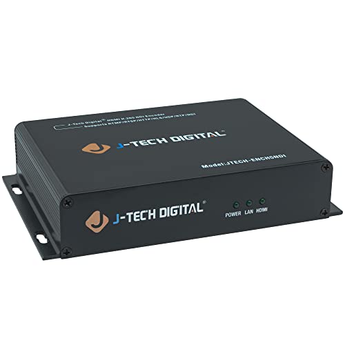 Streamer en direct avec l'encodeur IPTV HDMI JTECH-ENCH5NDI H.264 H.265