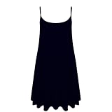  Baliza - Vestido - sin mangas - Sin mangas - para mujer negro azul marino 40-42