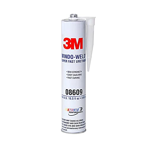 3M Window-Weld Urethane Windshield Adhesive, 08609, 10.5 fl ...