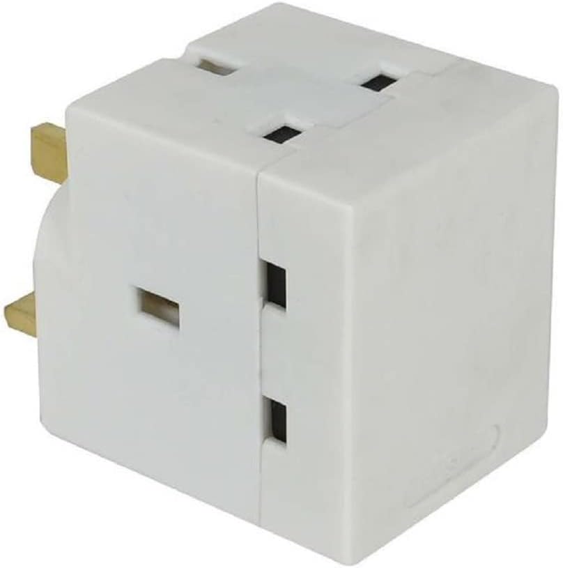 Morrisons 3 Way Adaptor Plug