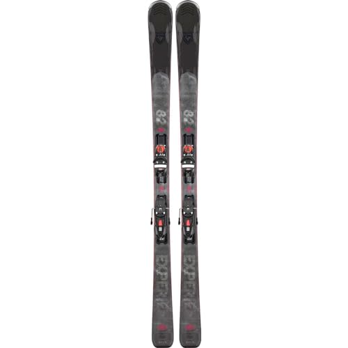 ROSSIGNOL Men's Experience 82 TI Lightweight Durable Alpine All-Mountain Snow Skis with Bindings Included, 176, Binding: SPX 14 KONECT GW B90 BLK RED