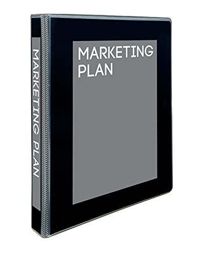 Avery 1.5" Ultralast 3 Ring Binder, One Touch Slant Ring, Holds 8.5" X 11" Paper, 1 Black Binder (79711) #TOP2