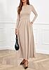 BTFBM Long Sleeve Dress for Women 2025 Winter Busi... #4