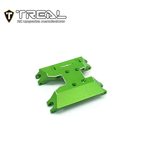 Treal Utb18 Capra Chassis Skid Plate, Aluminum 7075 Cnc Machined Upgrades (Green) #TOP1
