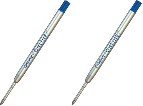 Online Schreibgeräte 40005/3   Mina de recambio estándar, color azul (Paquete de 2)