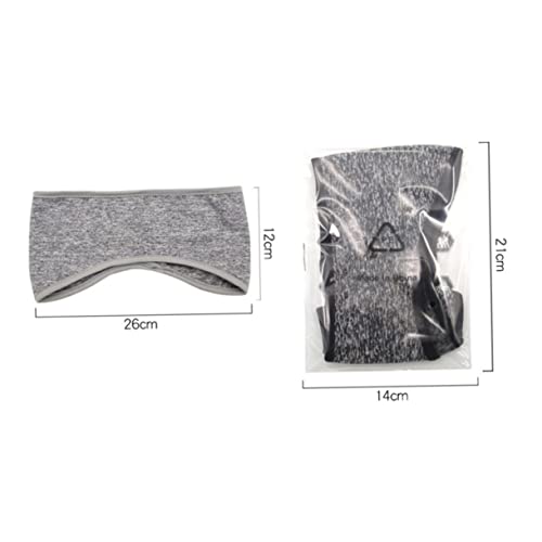 Balacoo 3 peças de capas de orelha de lã para esportes de inverno, faixa de cabeça, aquecedor, cache