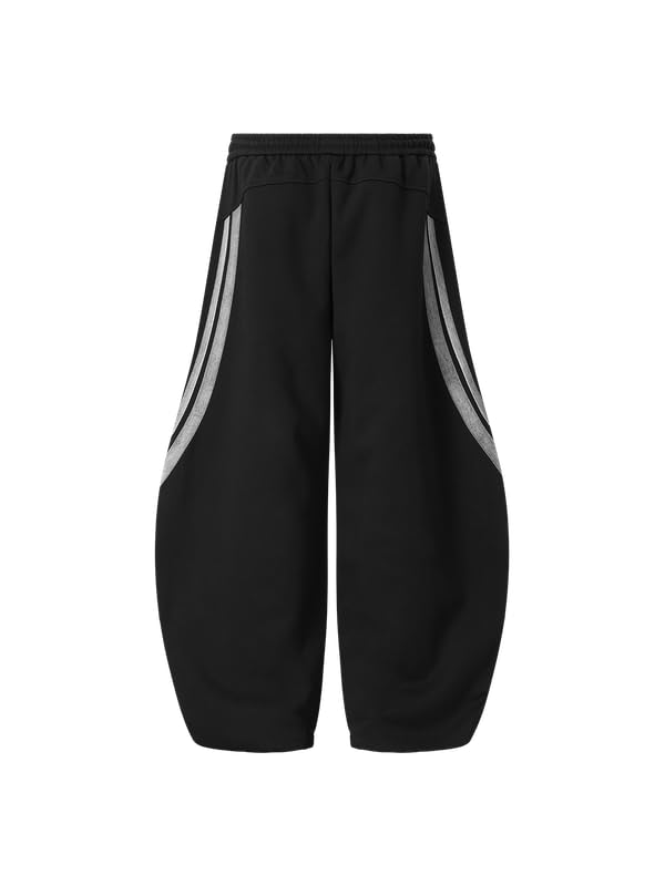 Aelfric Eden Baggy spodnie do biegania, męskie spodnie treningowe, damskie Y2K, spodnie sportowe, szerokie nogawki, uniseks, spodnie rekreacyjne, modne spodnie dresowe, spodnie dresowe, długie spodnie