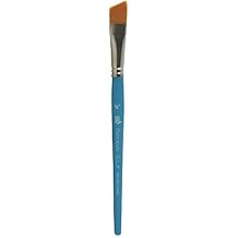 Princeton Select Artiste, Mixed-Media Brushes for Acrylic, Oil, Watercolor Series 3750 Angular Shader Synthetic, Size 5/8 Inch