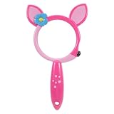 Generic 3X Cartoon Animal Magnifying Glass for Kids Cute Insect Viewing Toy Handheld Educational Science Learning Tool for Outdoor Exploration