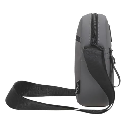 Pepe Jeans Hoxton Borsa A Tracolla Piccola Grigio 15 X 19 X 6 Cm Poliestere E Pu By Joumma Bags, Grigio, Taglia Unica, Borsa A Tracolla Piccola - 2