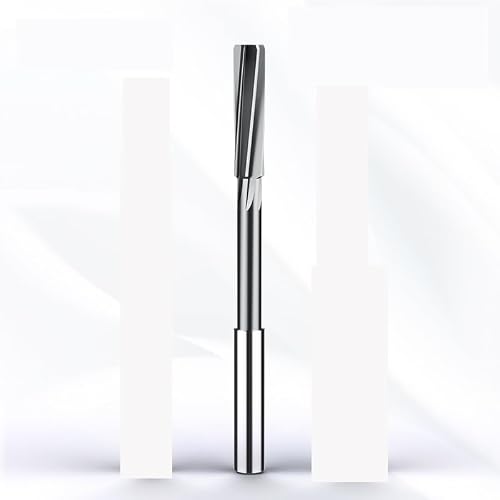 XWTOOL Alésoir HSS, Outil d'usinage de Serrage, flûte en Spirale, poignée Droite, Tige de Coupe H7 3mm 4mm 5mm 6mm 7mm 8mm 9mm-16mm 1 pièce (Size : 9.5mm)
