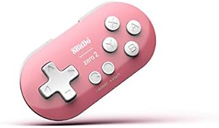 8Bitdo Zero 2 Bluetooth Gamepad for Switch, PC, Macos, Android (Pink Edition) (Nintendo Switch//)