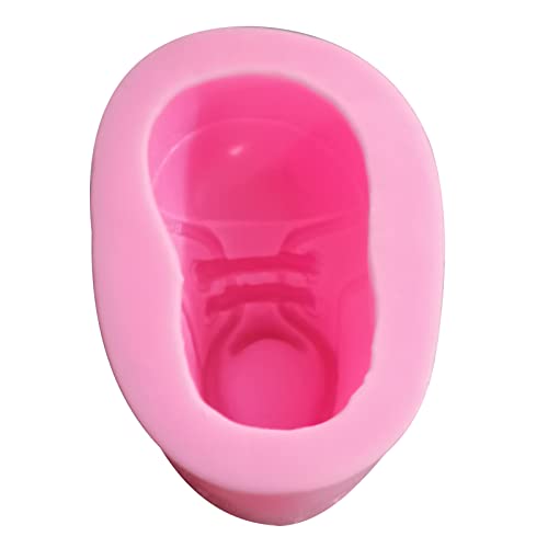 Moule à gâteau en Silicone Moule à Savon Fondant Moule à Chaussures pour bébé matériel en...