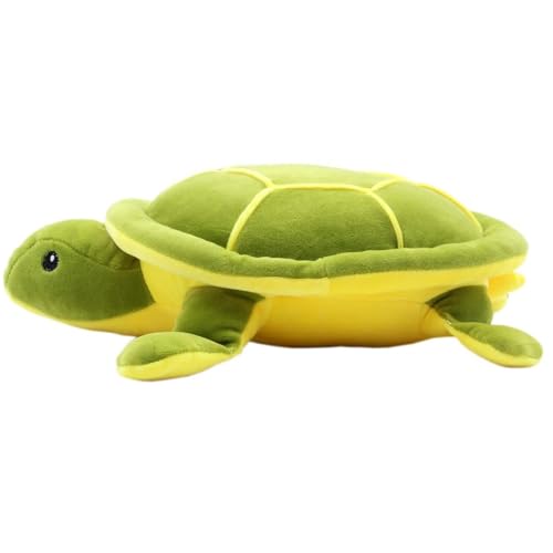 Image of Green Turtle Soft Plush Toy for Kids - 30 cm Cuddly Stuffed Animal | Soft Hugging Toy for Toddlers & Babies | Safe, Washable Plush Gift for Boys & Girls
