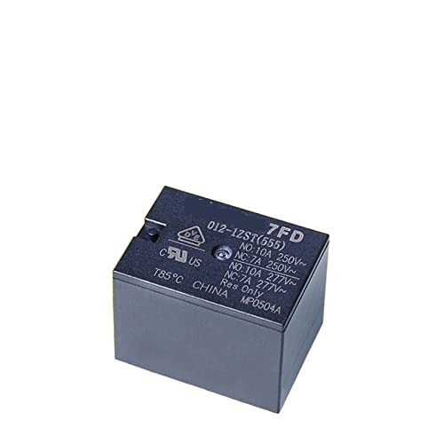 Relais HF7FD5 12V 10A inverseur pour carte électronique 7FD-012-1ZST