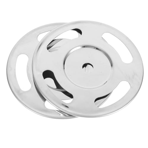 IWOWHERO Pcs Stainless Steel Stanchion Rope Hooks Barrier Rope Hanger Accessories Sturdy Construction for Theaters Restaurants