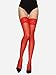 Merry Style Medias Autoadhesivas Finas Panty Lencería Mujer 15 DEN MSSS005 (Rojo,...