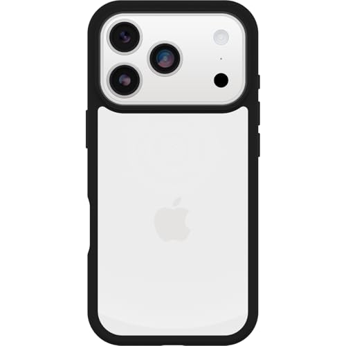 Image of OtterBox iPhone 17 Pro Profile Series Case - Black Crystal | Ultra-Thin, Protective Minimalist iPhone Case, Snaps to MagSafe, Ultra-Sleek, Pocket-Friendly w / Drop Protection & Grip Edges