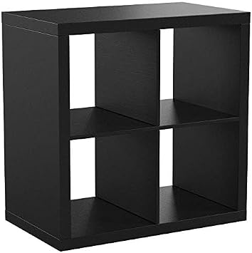 IKEA Kallax 4 Shelving Unit Black-Brown