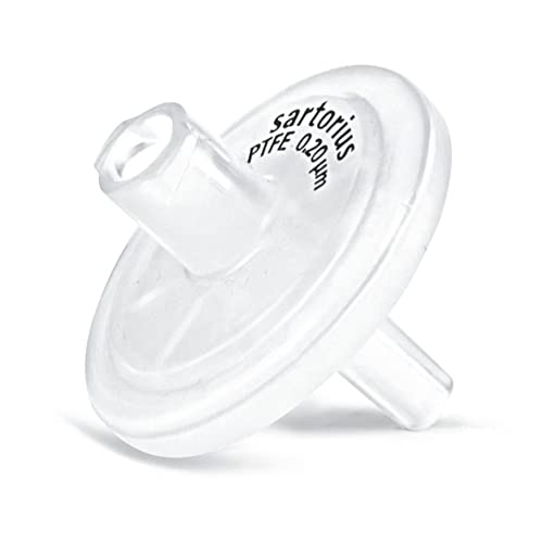 Image of Sartorius 17573-Q Minisart Filter, Polytetrafluoroethylene, Luer Slip Outlet Filter, 0.2 um, 15 mm (Pack of 500)