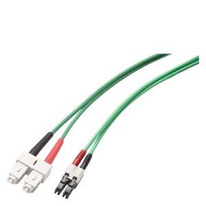 Latiguillo fibra optica LC/LC 50/125 cable multimodo duplex Siemens Simatic Net de 1 metro