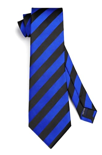 Image of Enlision Ties for Men Solid Color 3.35 inch Formal Business Necktie Classic Satin Mens Wedding Party Ties