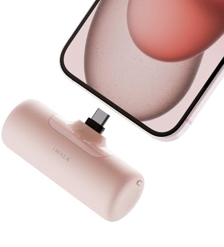 iWALK Portable Charger for iPhone 15/16/17, Power Bank with Build...