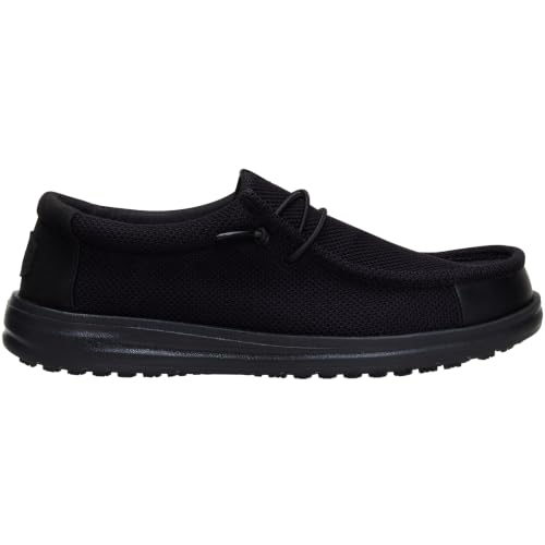 Image of HEYDUDE Men's Wally Work CE Slip-On Loafers | Lightweight CE-Certified Work Shoes | Water-Repellent & Slip-Resistant Outsole